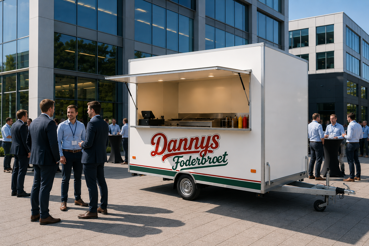 Pølsevogn fra Dannys Foderbræt til fest