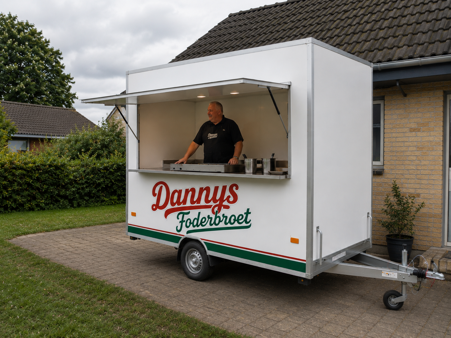 Pølsevogn til leje hos Dannys Foderbræt